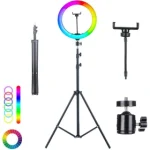رینگ لایت RGB مدل MJ30 قطر 30 سانتی‌متر