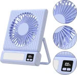 پنکه رومیزی شارژی قابل حمل مدل XH-06 - تصویر 3