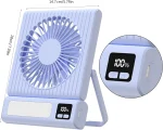 پنکه رومیزی شارژی قابل حمل مدل XH-06 - تصویر 4