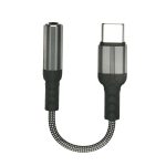تبدیل Type-C به AUX مدل GJ-009 مبدل صدا USB-C به جک 3.5 میلی‌متری